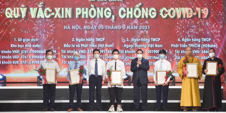 Quỹ vaccine phòng, chống COVID-19: Kết nối trái tim chiến thắng đại dịch